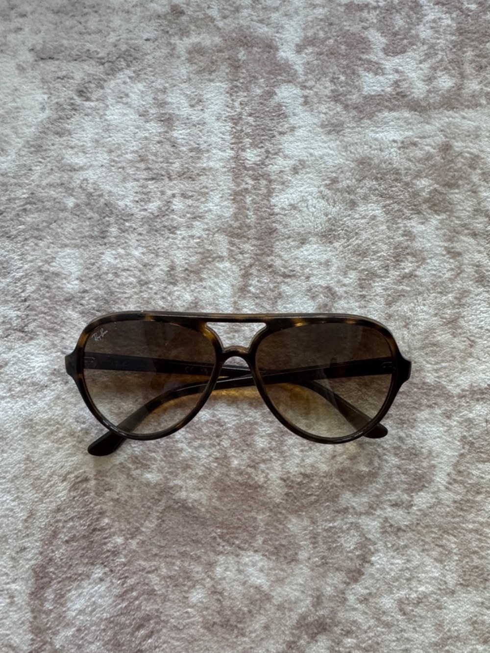 Ray-Ban Tortoiseshell Aviator Sunglasses